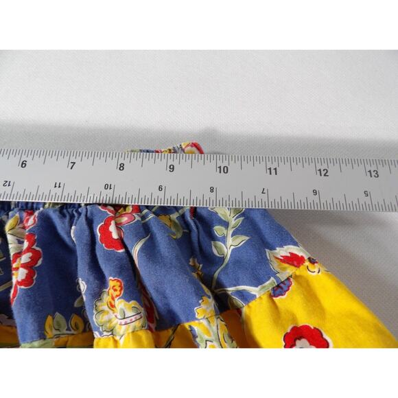 Saddle Ridge Vintage Collection Skirt Sz Small Floral Cottage Core Boho Elastic - Picture 8 of 12